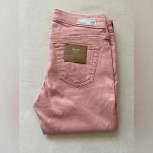 AG Jeans Stilt Cigarette Leg 25 - salmon